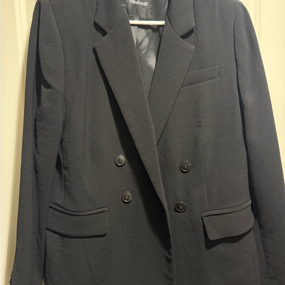 Madewell The Rosedale Blazer in Crepe